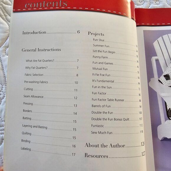 Fat Quarter Fun By Karen Snyder Quilting Book 2007 Krause Publications - Picture 4 of 9